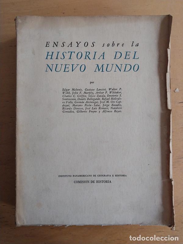 Livres: Ensayos sobre la historia del Nuevo Mundo