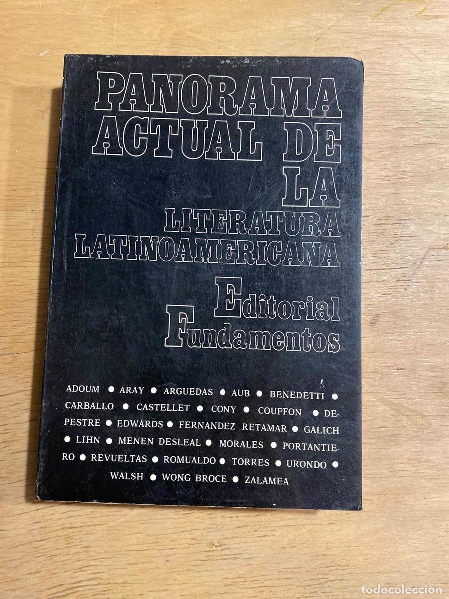Libri di seconda mano: Panorama actual de la literatura latinoamericana