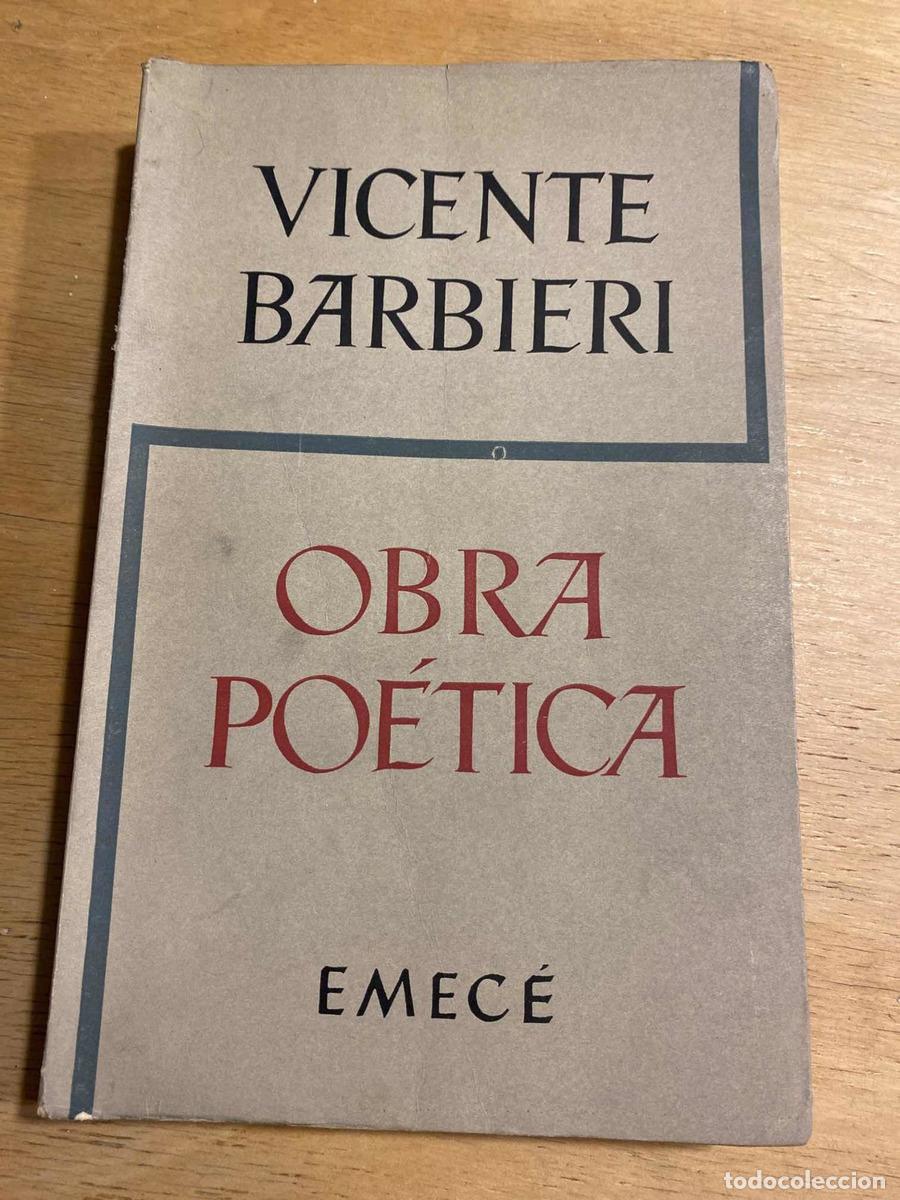 Libros: Obra po&eacute;tica - Barbieri Vicente - Foto 1