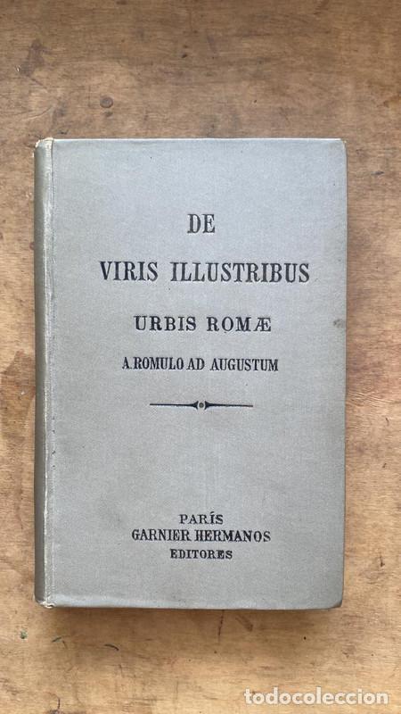 books: De Viris Illustribus Urbis Romae a Romulo ad Augustum - Miguel De Toro Gomez