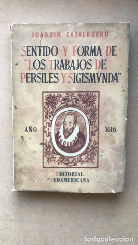 books: Sentido y forma de los trabajos de persiles y sigismunda - Casalduero Joaquin