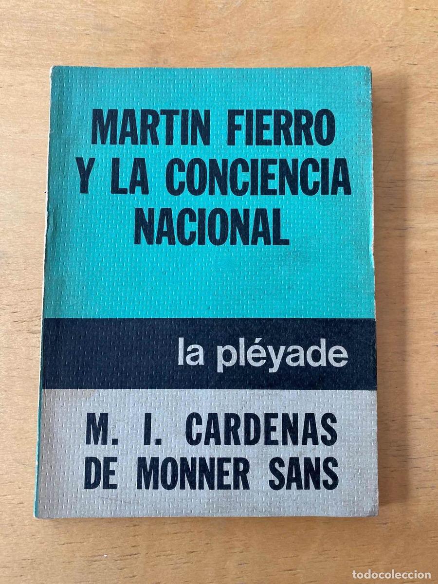 books: Martin Fierro y la conciencia nacional - Cardenas de Monner Sans M.I.
