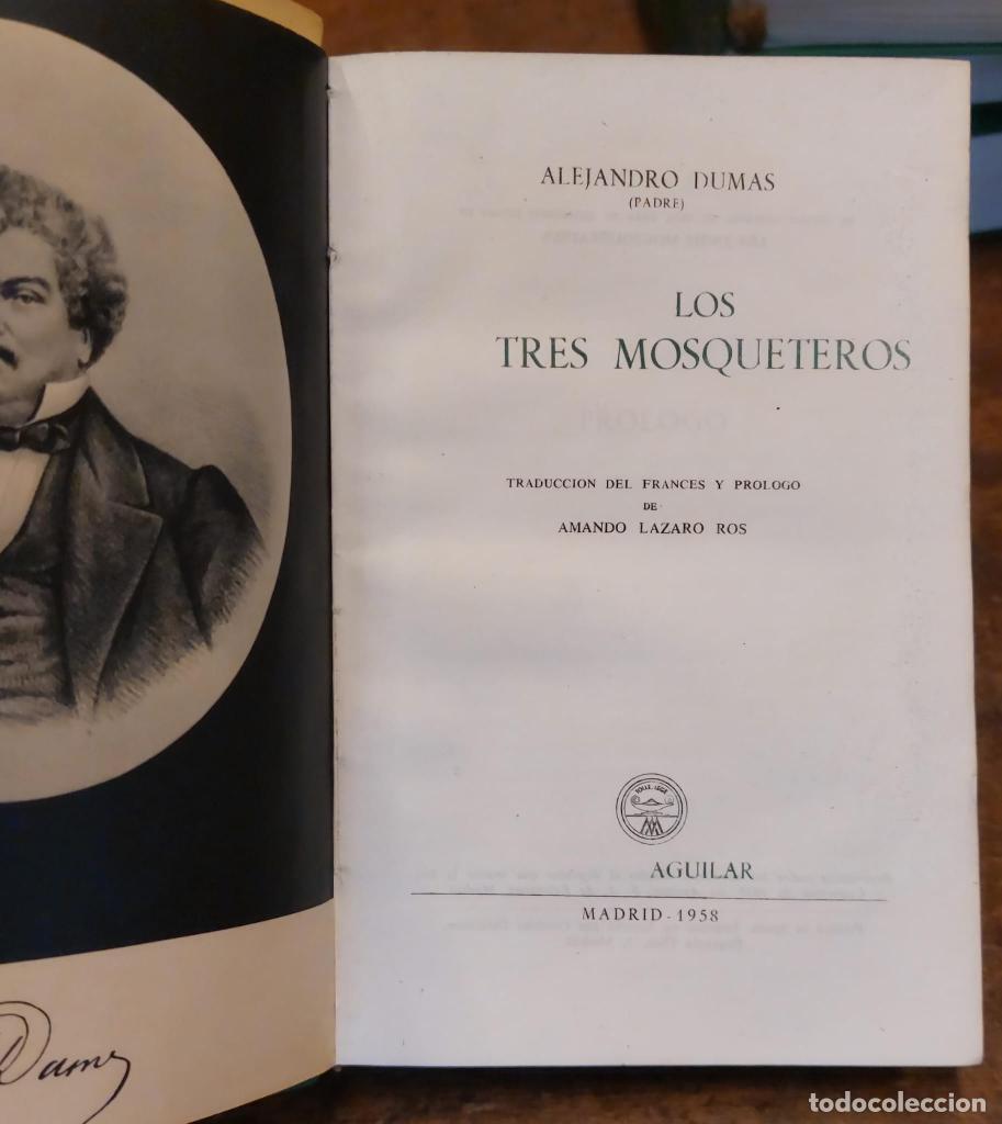 Libros: LOS TRES MOSQUETEROS. - DUMAS, Alejandro. - Foto 2