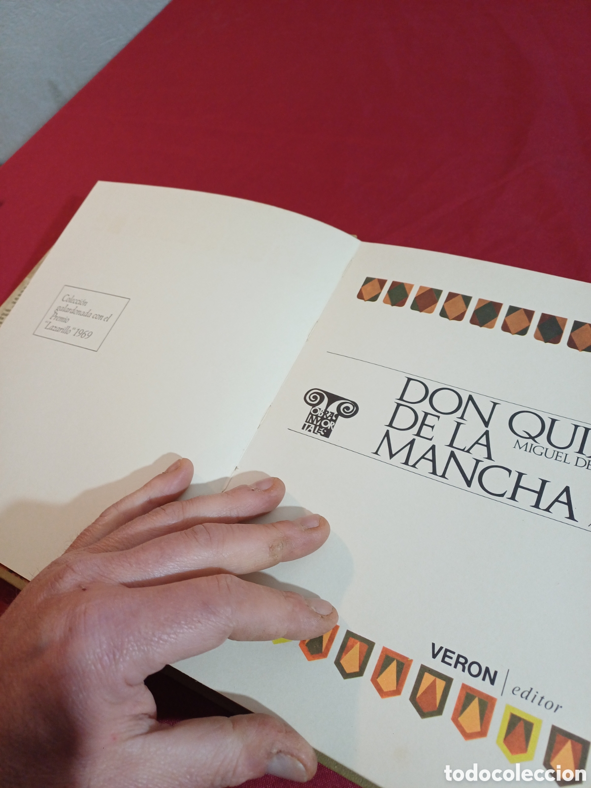 Libros: DON QUIJOTE DE LA MANCHA, PRIMERA PARTE, 1971 - Foto 7