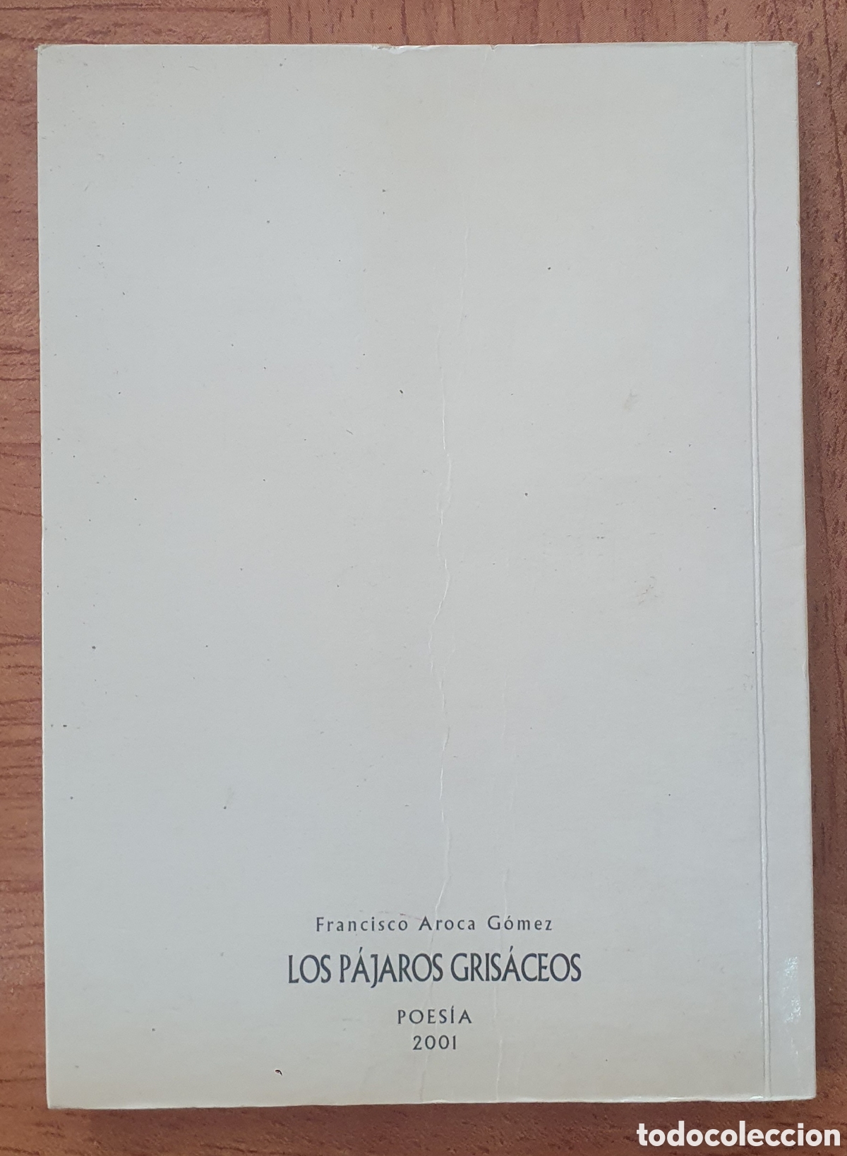 Libros: Los P&aacute;jaros Gris&aacute;ceos - Francisco Aroca G&oacute;mez - Foto 4