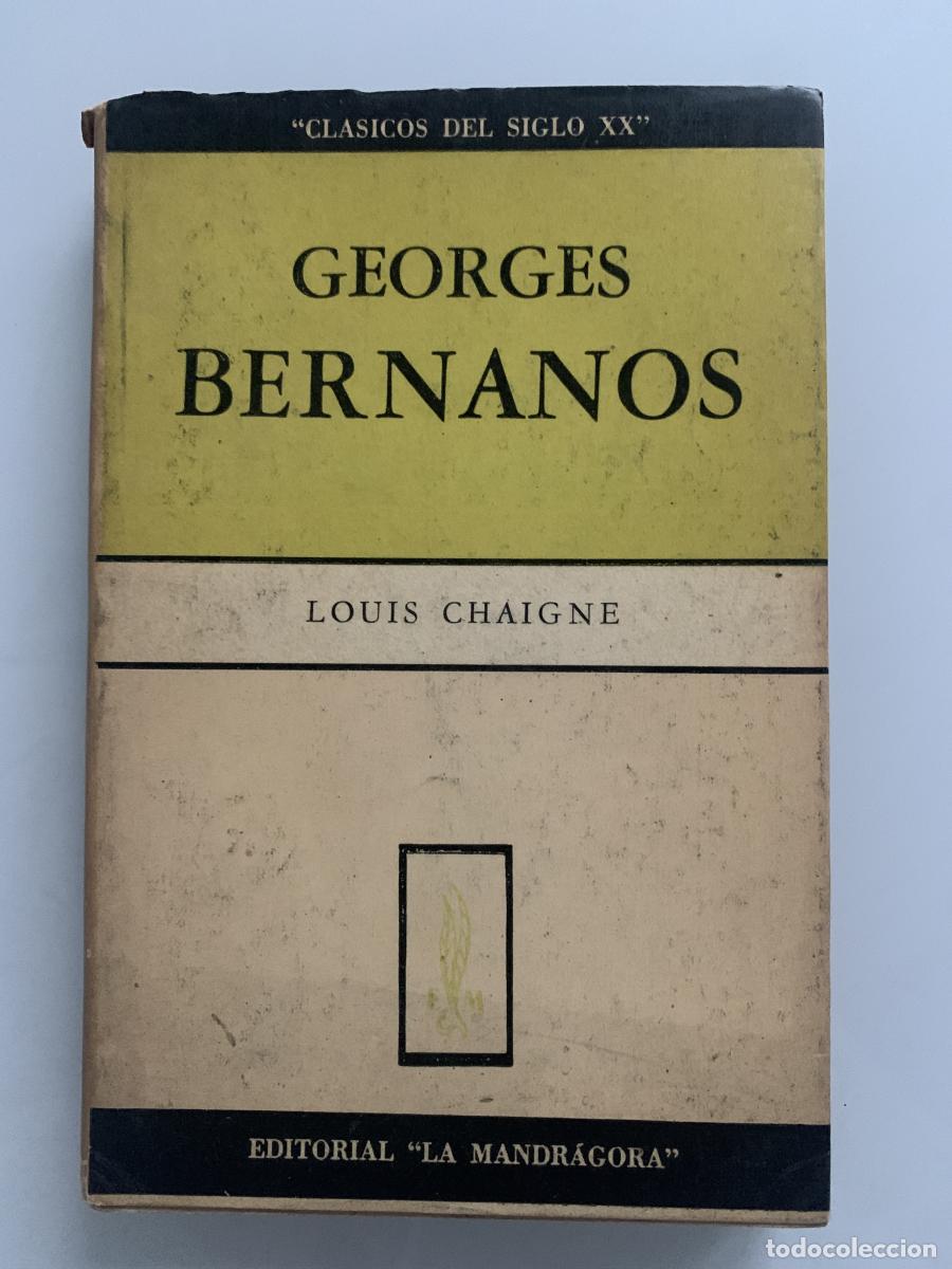 Libros: GEORGES BERNANOS - Louis Chaigne - Foto 1