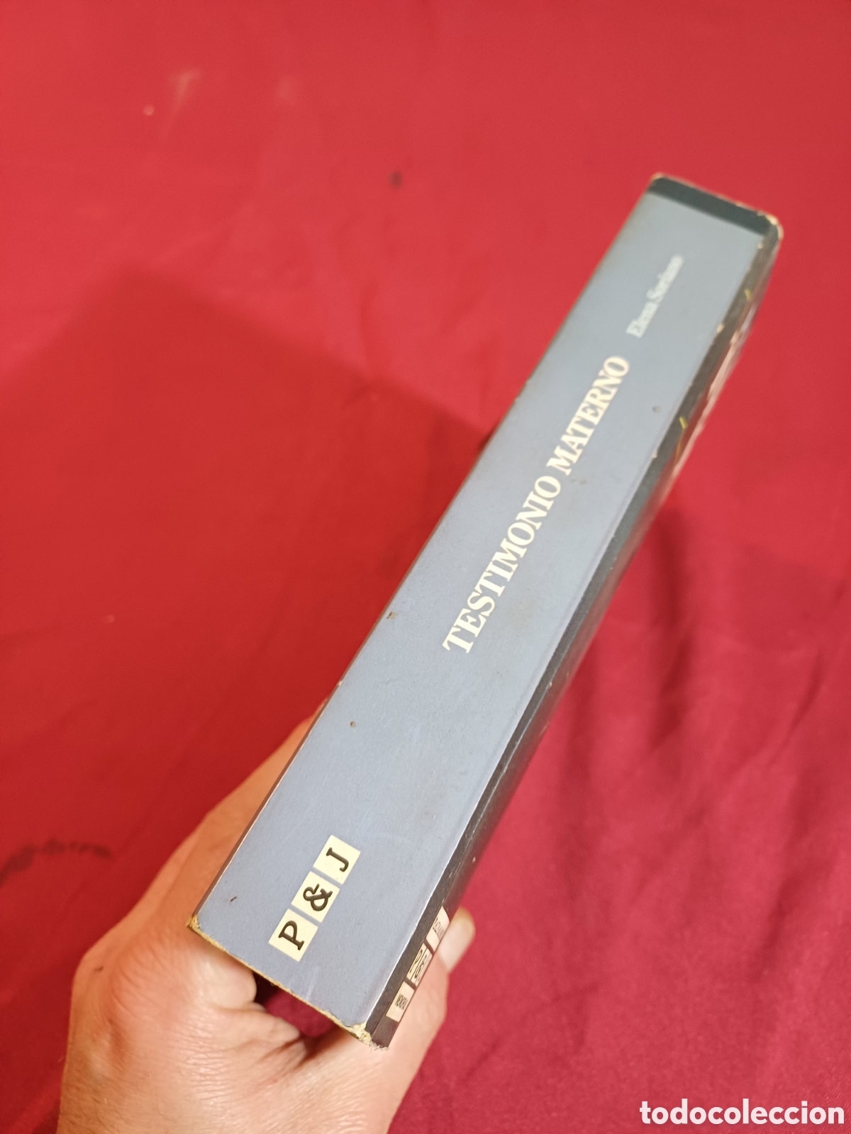 Libros: LIBRO, TESTIMONIO MATERNO, 1986 - Foto 2