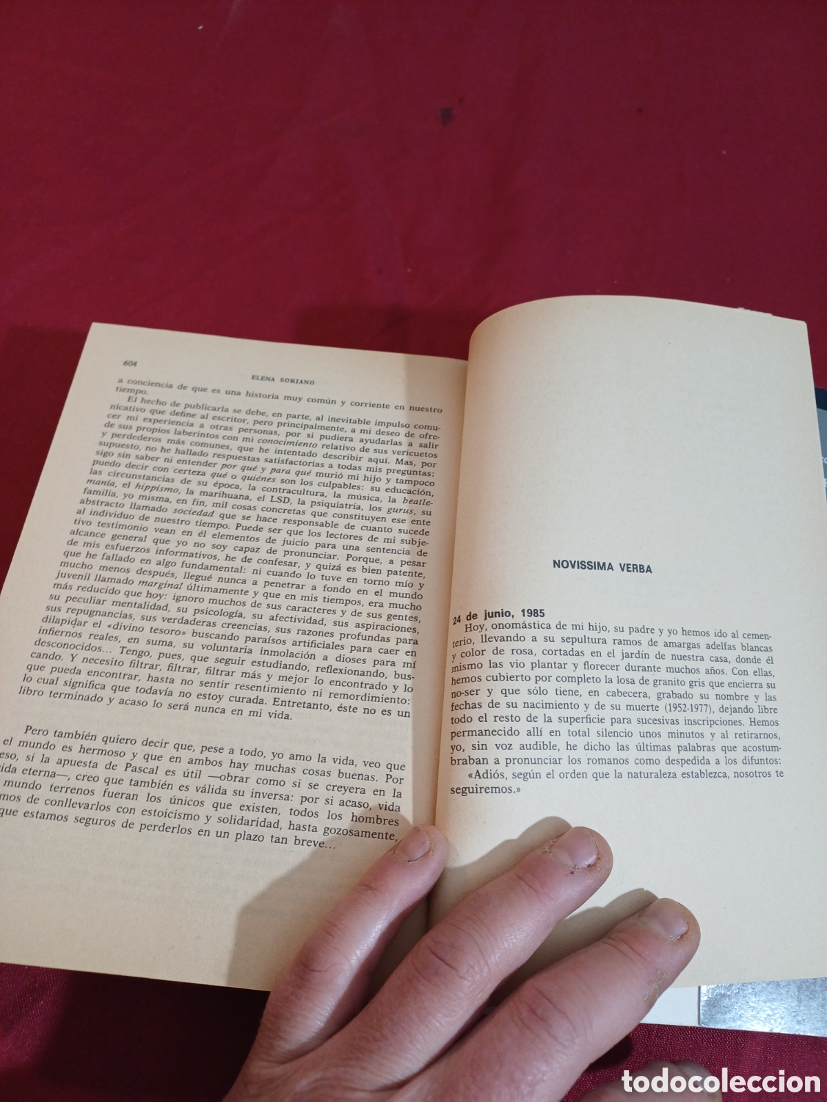 Libros: LIBRO, TESTIMONIO MATERNO, 1986 - Foto 9