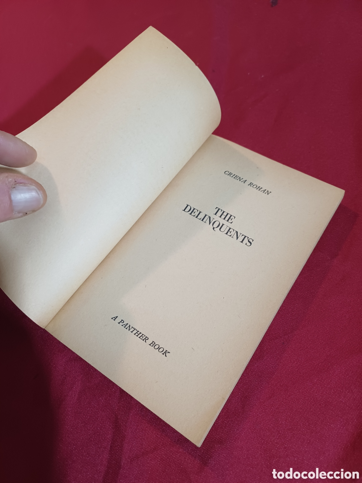 Libros: LIBRO, THE DELINQUENTS, 1964, EN INGL&Eacute;S - Foto 5