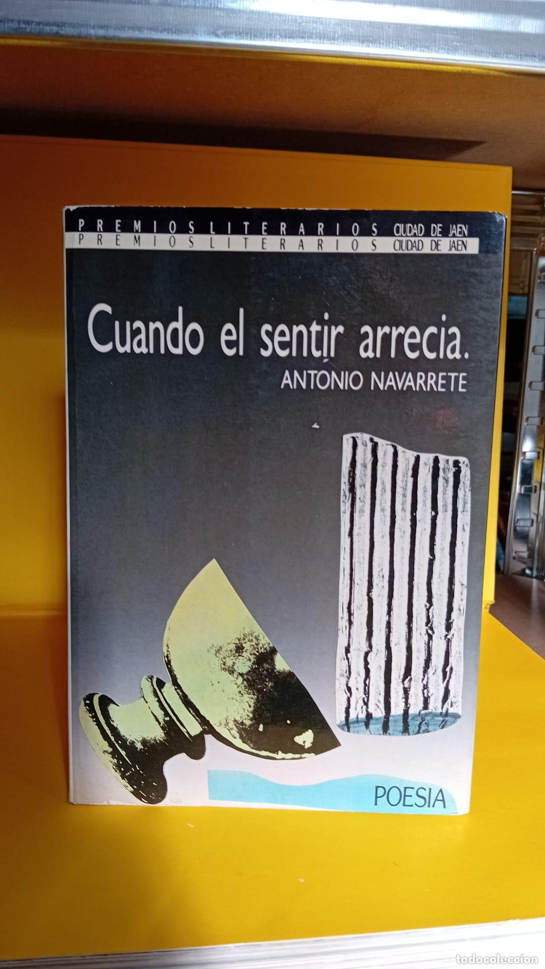 Libros: Cuando el sentir arrecia - Antonio Navarrete - Foto 1