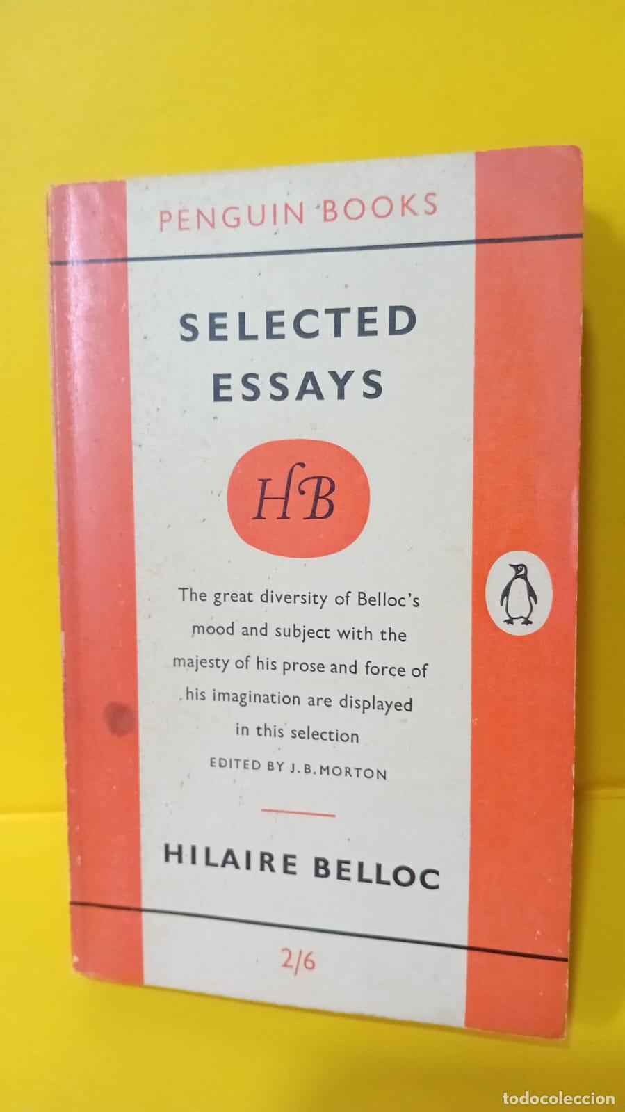 Libros: Selected Essays - Hilaire Belloc - Foto 2
