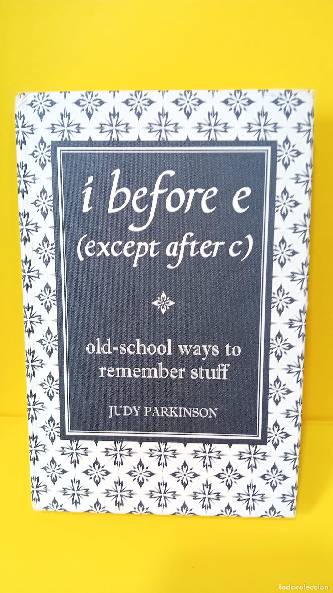 Libros: I before e (except after c) - Judy Parkinson - Foto 2
