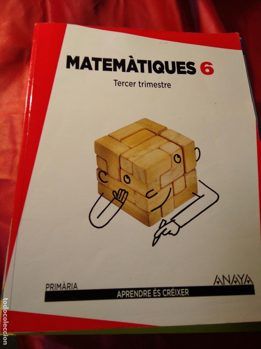 Libri di seconda mano: Matem&agrave;tiques 6 Tercer Trimestre CO.1493 Valenciano