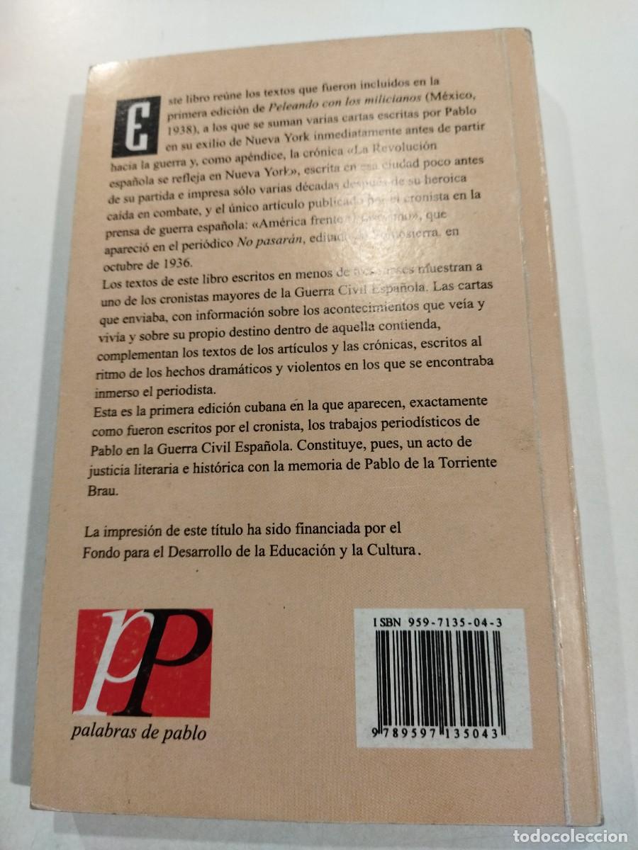 Libros: CARTAS Y CRONICAS DE ESPA&Ntilde;A - TORRIENTE BRAU, PABLO, DE LA - Foto 2