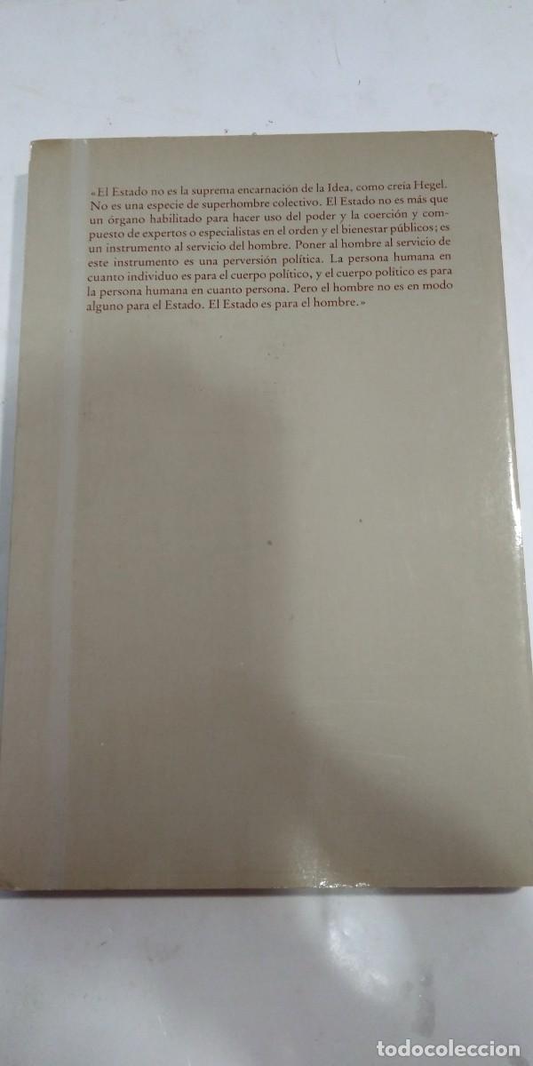 Libros: El hombre y el estado Jacques Maritain - Foto 2