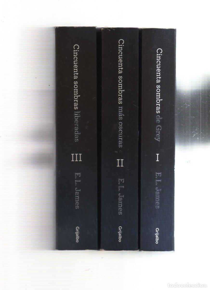 Libros: CINCUENTAS SOMBRAS DE GREY N,1 E. L. JAMES TRIOLOGIA - Foto 2