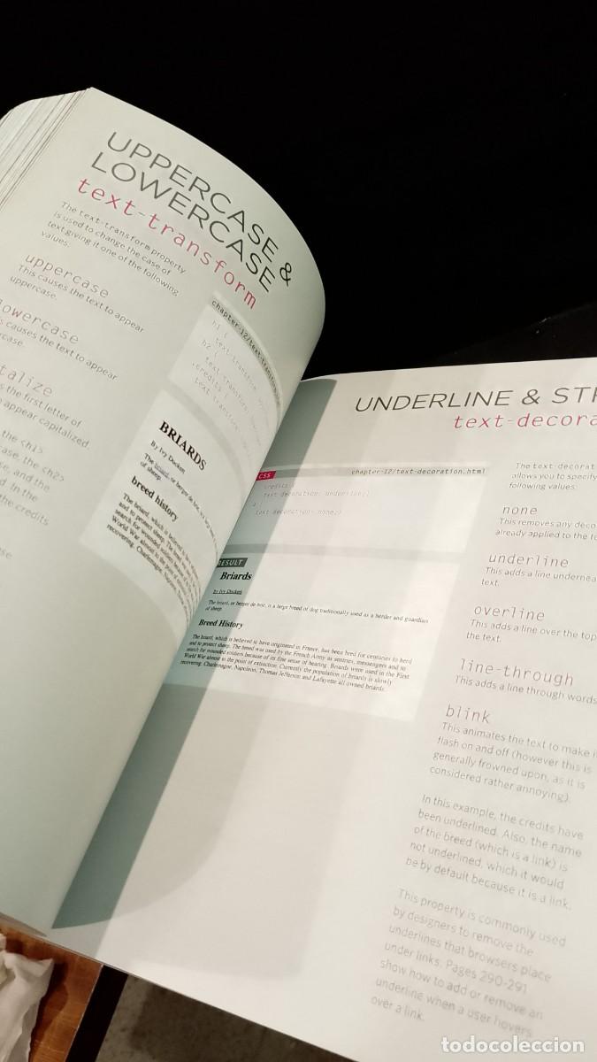 Libros: HTML & CSS - Design and build websites - Jon Duckett - Foto 5
