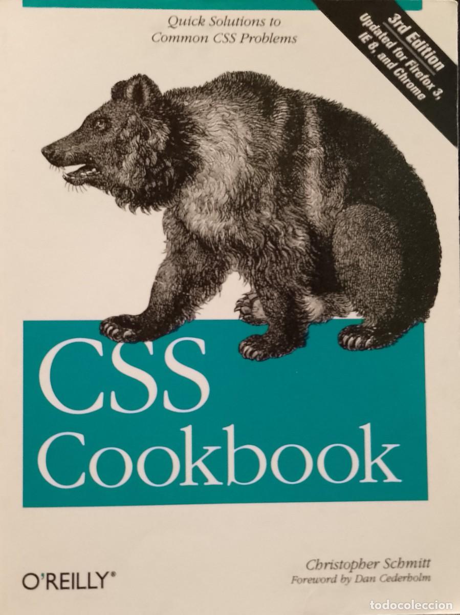 Libros: CSS Cookbook- Christopher Schmitt - Foto 1