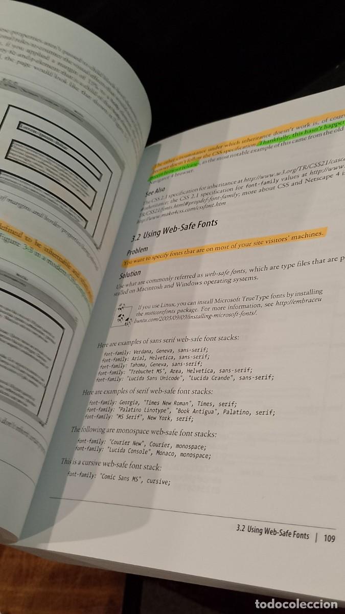 Libros: CSS Cookbook- Christopher Schmitt - Foto 5