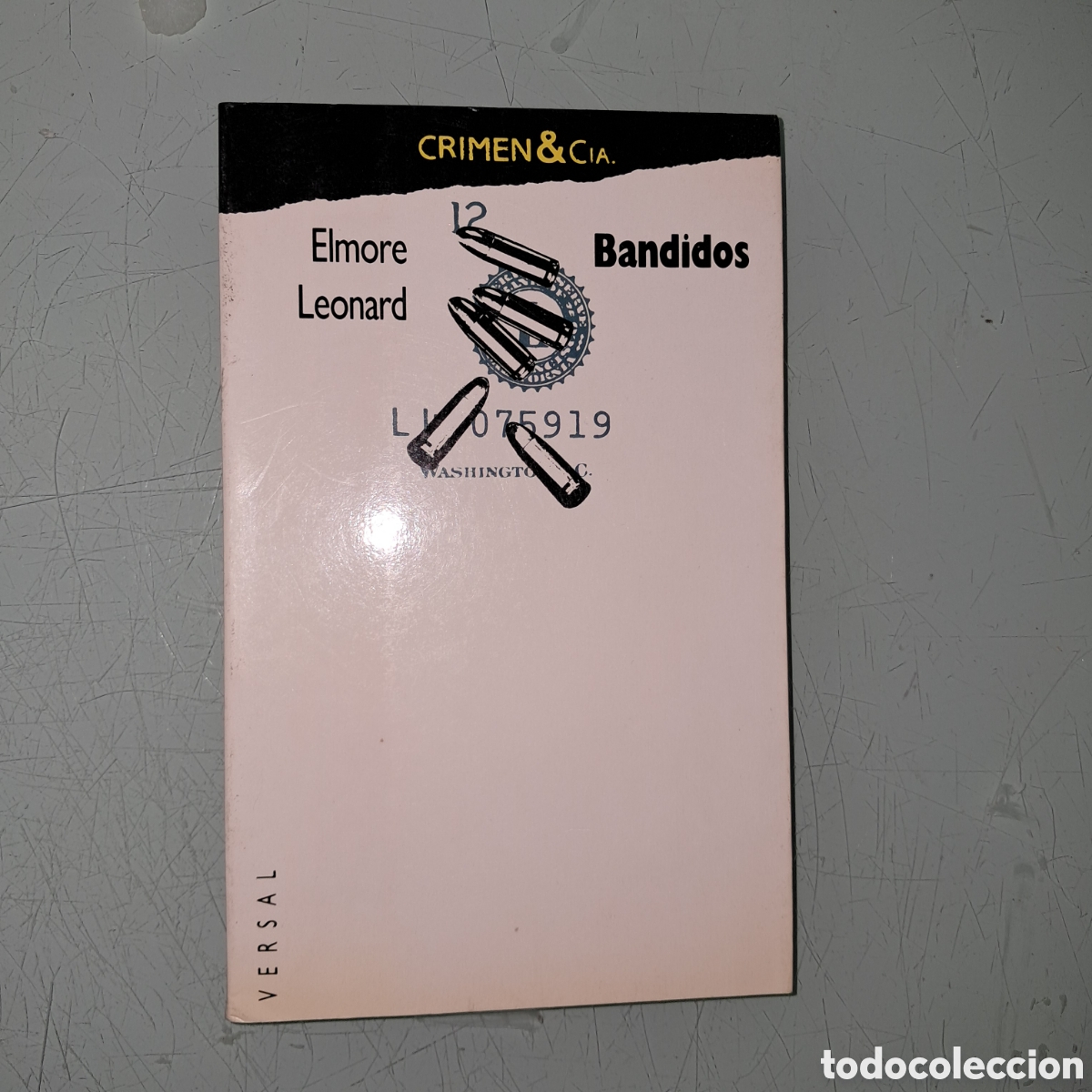 Libros: Crimen y C&iacute;a Versal,Elmore Leonard - Foto 1