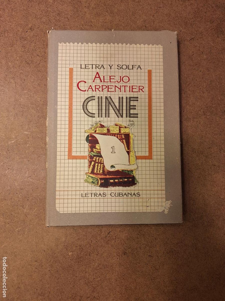 Libros: Letra y Solfa - Alejo Carpentier - Cine 1 - Foto 1