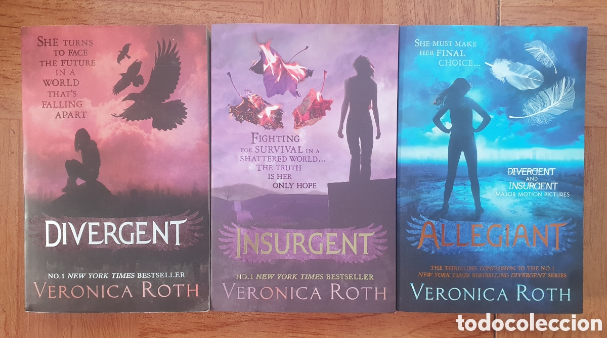 Libros: Divergent / Insurgent / Allegiant - Veronica Roth - Foto 2