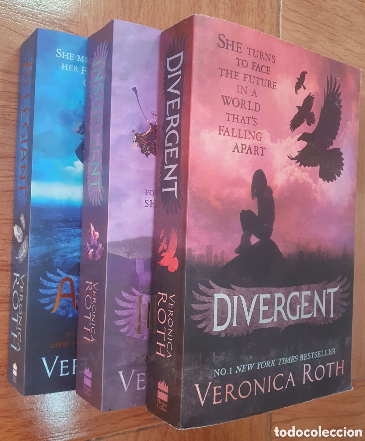 Libros: Divergent / Insurgent / Allegiant - Veronica Roth - Foto 1