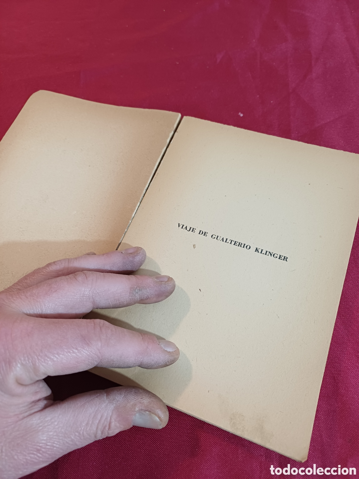 Libros: ANTIGUO LIBRO, VIAJE DE GUALTERIO KLINGER, - Foto 4