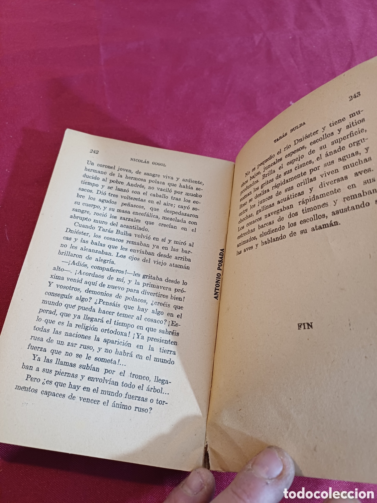 Libros: ANTIGUO LIBRO, GOGOL, TAR&Aacute;S BULBA - Foto 7