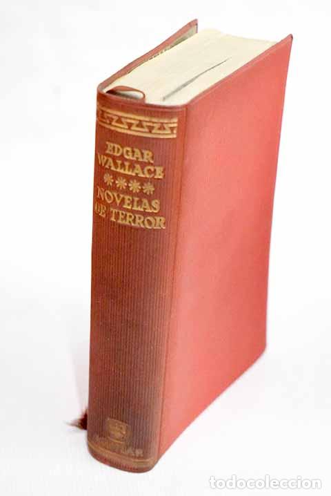 Libros: Novelas de terror, tomo IV.- Wallace, Edgar - Foto 1