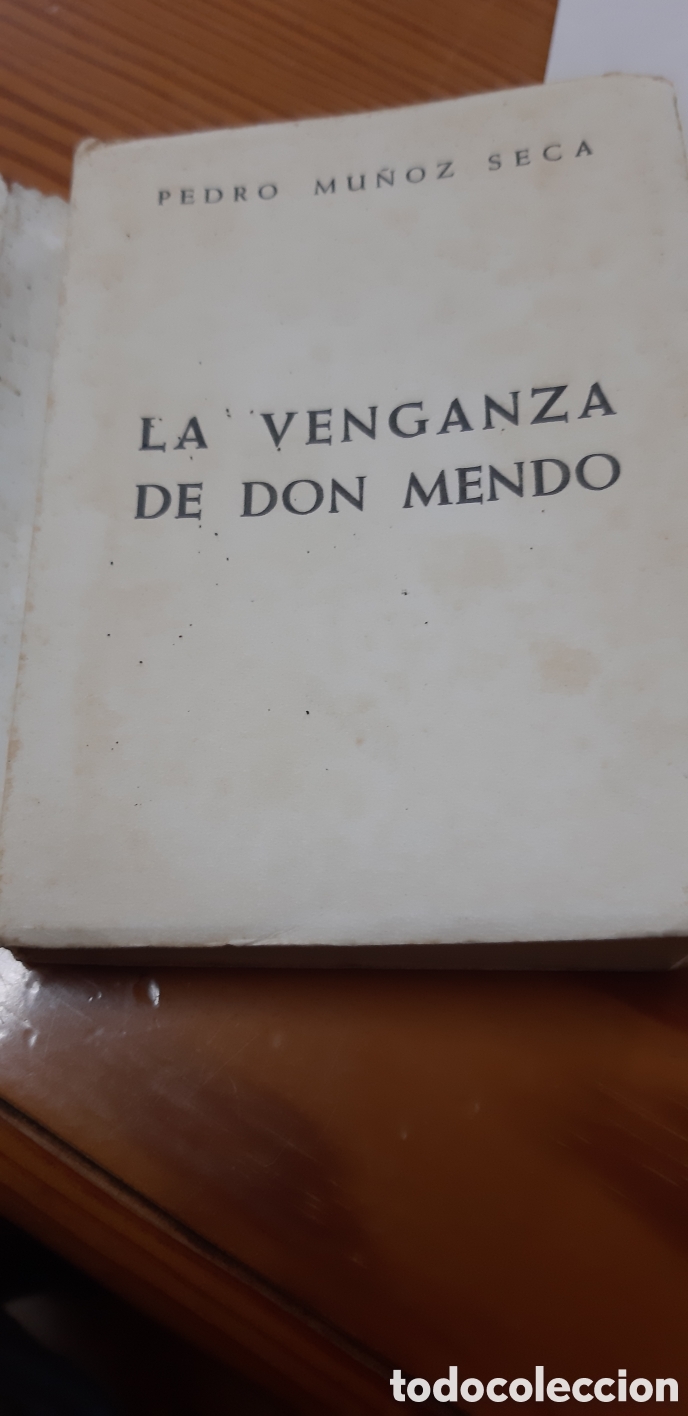 Libros: La Venganza de Don Mendo de Pedro Mu&ntilde;oz Seco - Foto 1