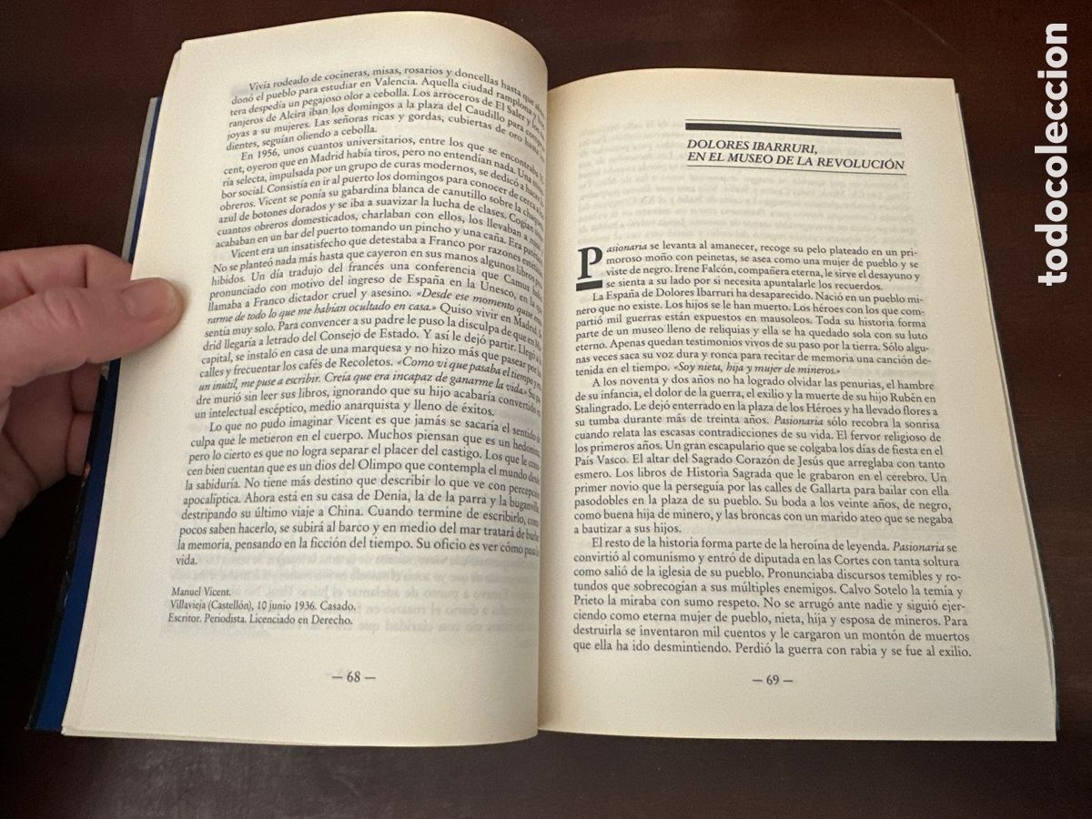 Libros: FUERA DE CAMPO. NATIVEL PRECIADO. PROLOGO MANUEL VICENT. EDICIONES B. 1991 - Foto 5