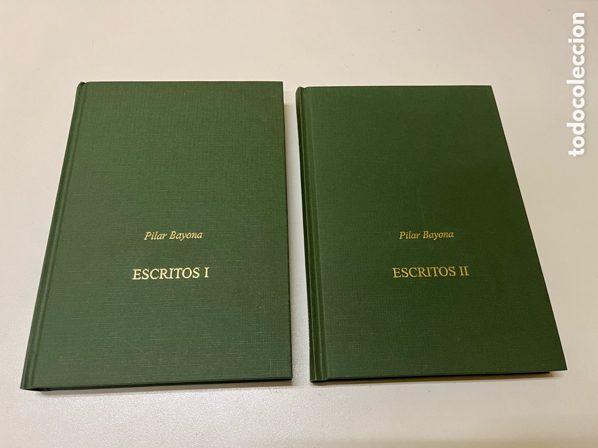 Libros: Escritos, Pilar Bayona. Dos tomos. - Foto 1