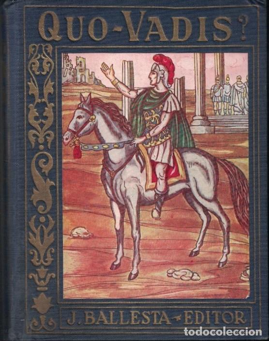 Libros: &iquest;QUO VADIS? - Sienkiewicz. E., - Foto 1