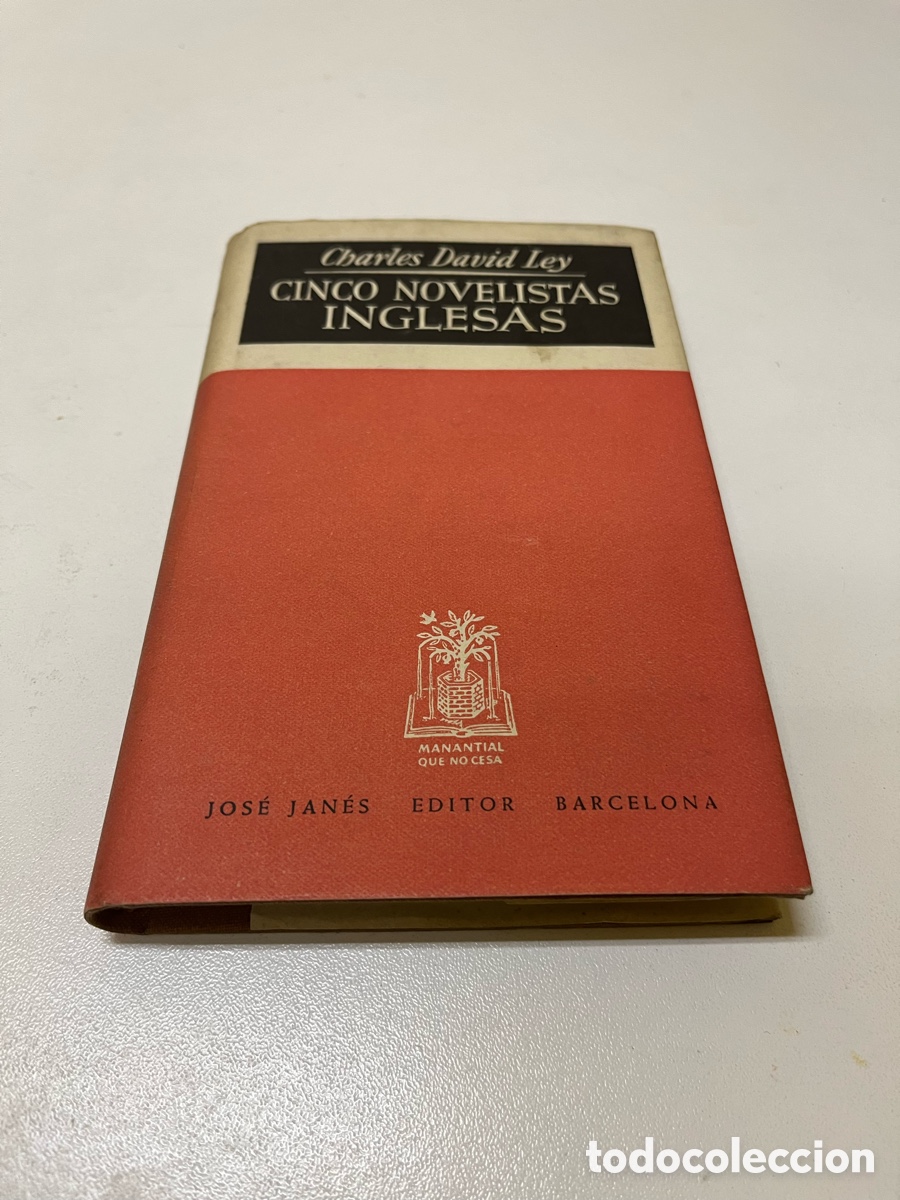 Libros: Cinco Novelistas Inglesas, Charles David Ley. - Foto 1