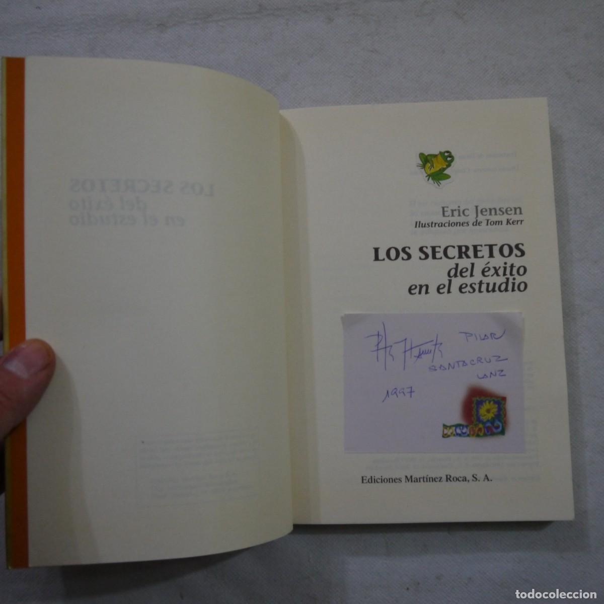 Libros: LOS SECRETOS DEL &Eacute;XITO EN EL ESTUDIO - ERIC JENSEN - MART&Iacute;NEZ ROCA - 1997 - Foto 4