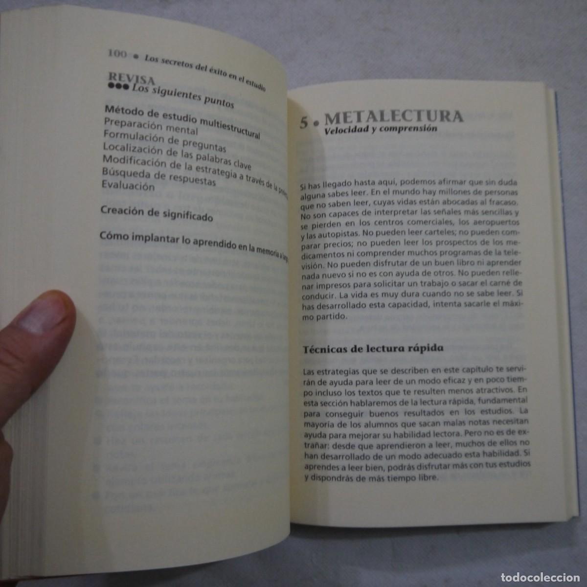 Libros: LOS SECRETOS DEL &Eacute;XITO EN EL ESTUDIO - ERIC JENSEN - MART&Iacute;NEZ ROCA - 1997 - Foto 11