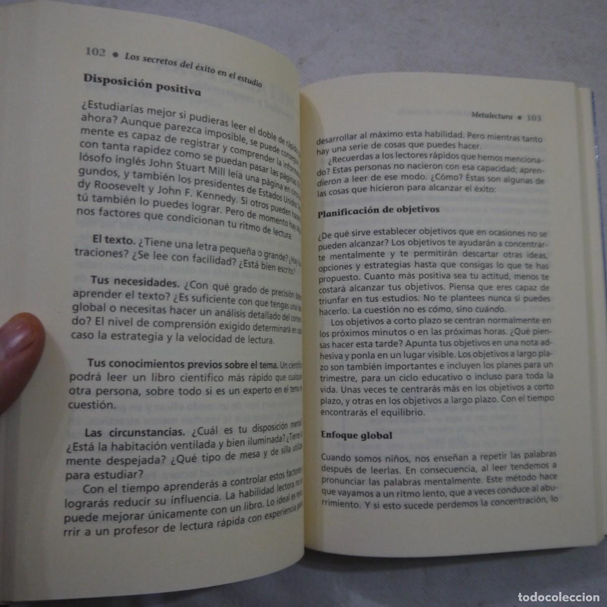 Libros: LOS SECRETOS DEL &Eacute;XITO EN EL ESTUDIO - ERIC JENSEN - MART&Iacute;NEZ ROCA - 1997 - Foto 12