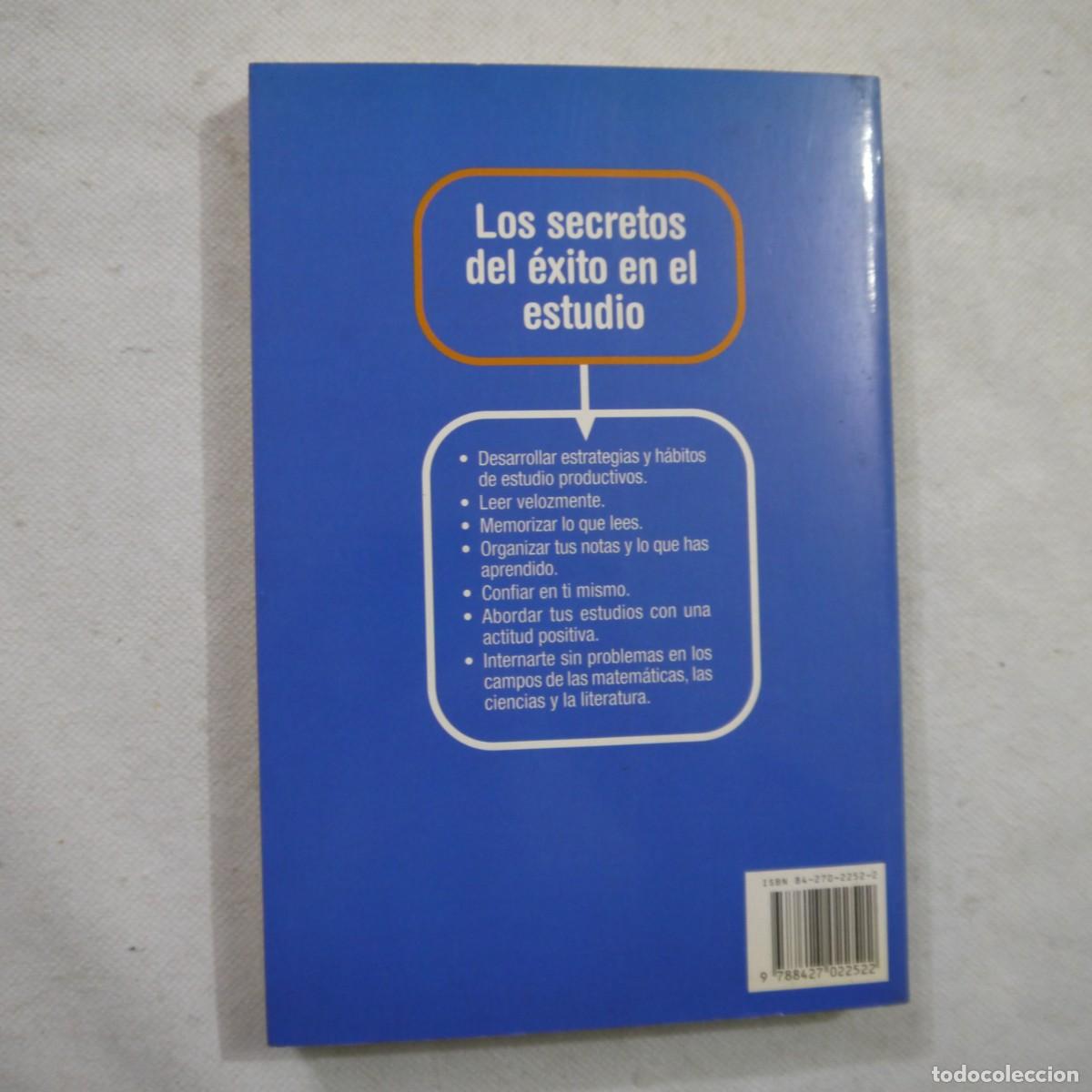 Libros: LOS SECRETOS DEL &Eacute;XITO EN EL ESTUDIO - ERIC JENSEN - MART&Iacute;NEZ ROCA - 1997 - Foto 15