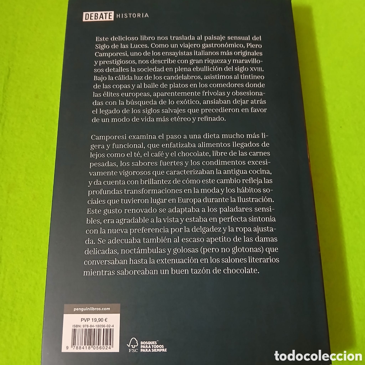 Libros: El sabor del chocolate, Piero Camporesi - Foto 6