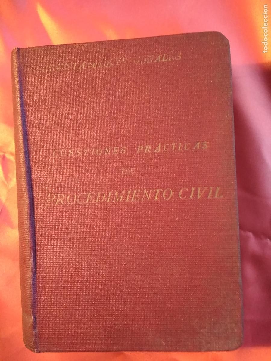 Libros: Cuestiones pr&aacute;cticas de procedimiento civil N.3835 - Foto 1
