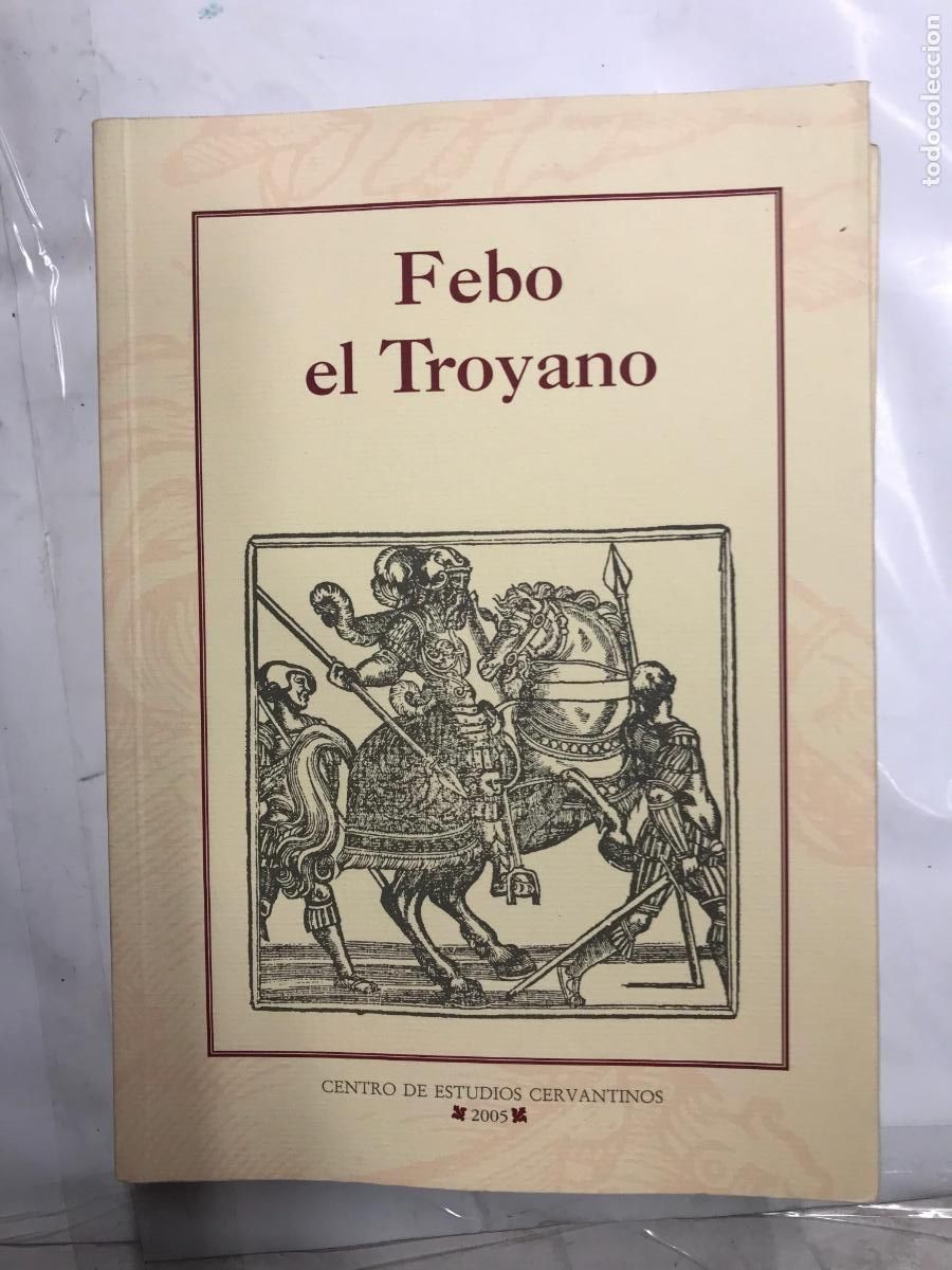 Libri di seconda mano: FEBO EL TROYANO. - ESTEBAN CORBERA. (EDC. DE JOS&Eacute; JULIO MART&Iacute;N ROMERO).
