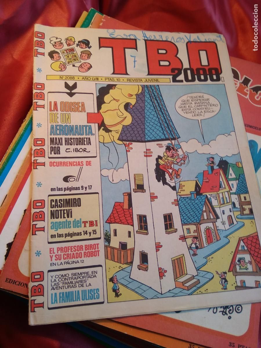 Libri di seconda mano: TBO Revista juvenil 2000 N&ordm; 2088 BA.1299