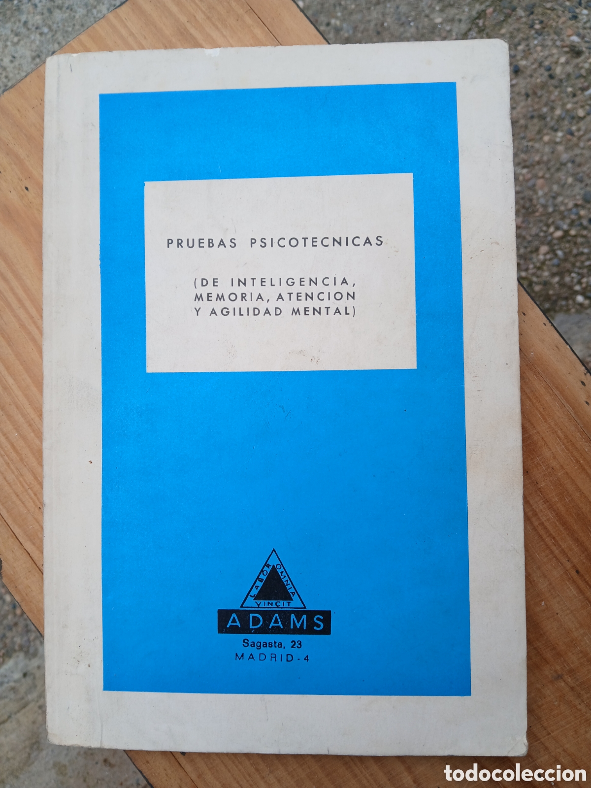 Libros: Pruebas psicotecnicas adams - Foto 1