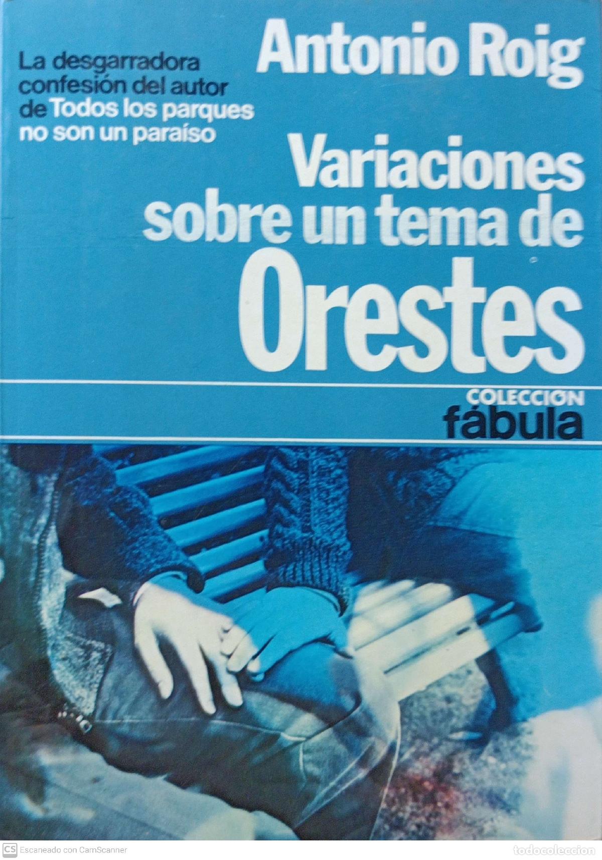 Libros: Variaciones sobre un tema de Orestes - Antonio Roig - Foto 1