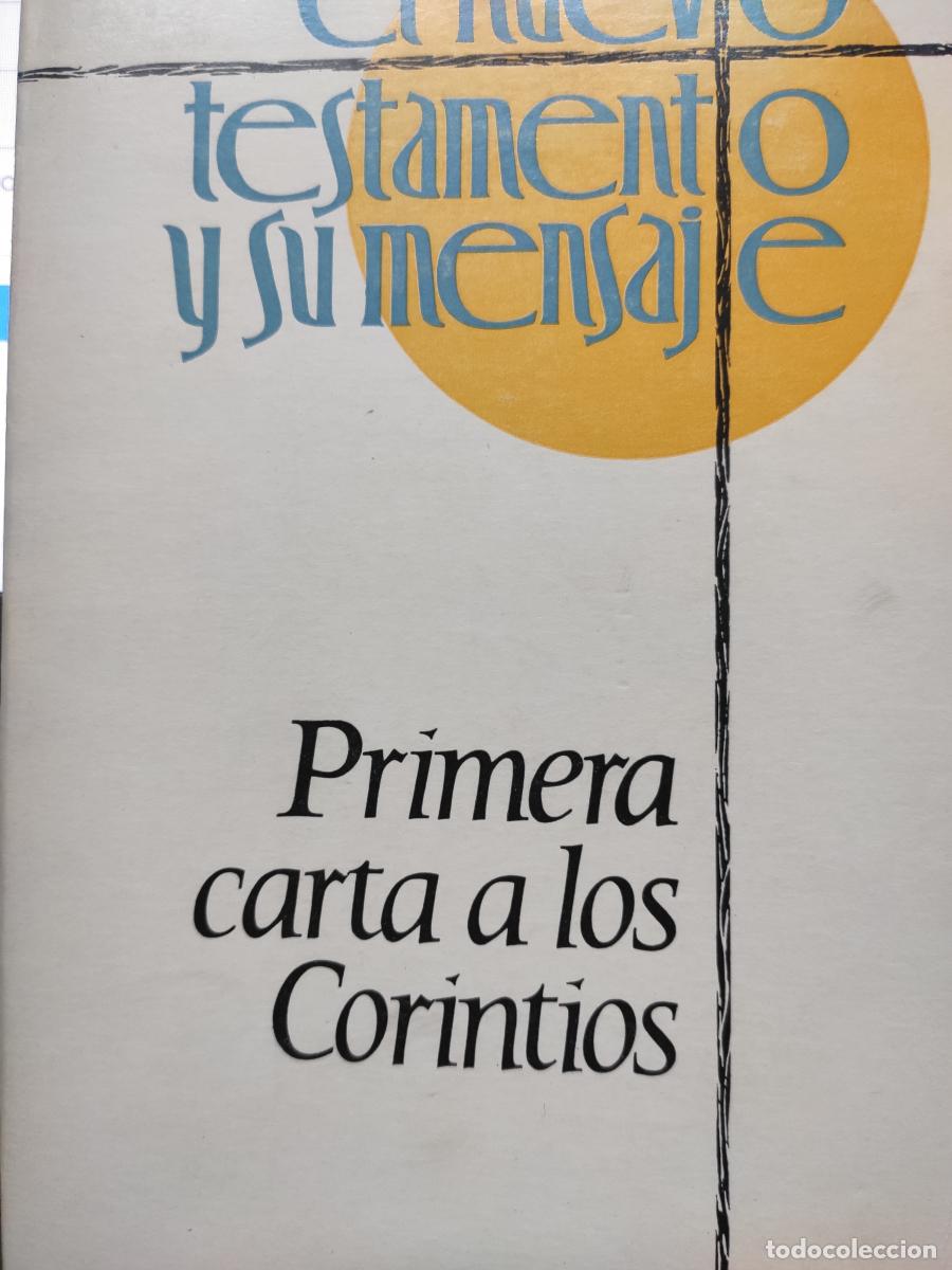 Libros: PRIMERA CARTA A LOS CORINTIOS. - Eugen Walter - Foto 1