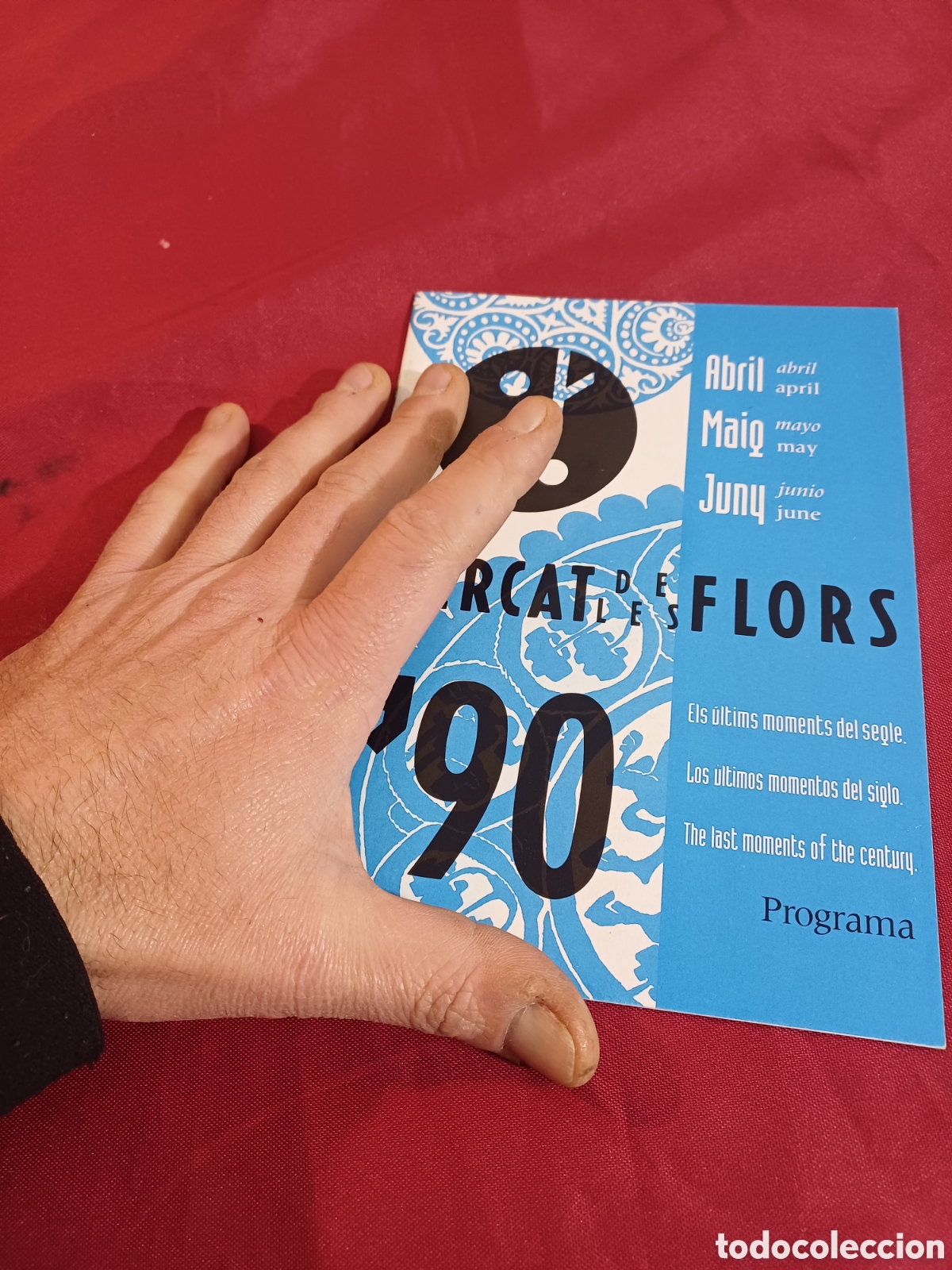 Libros: PROGRAMA MERCAT DE LES FLORS 90, (BARCELONA) - Foto 2