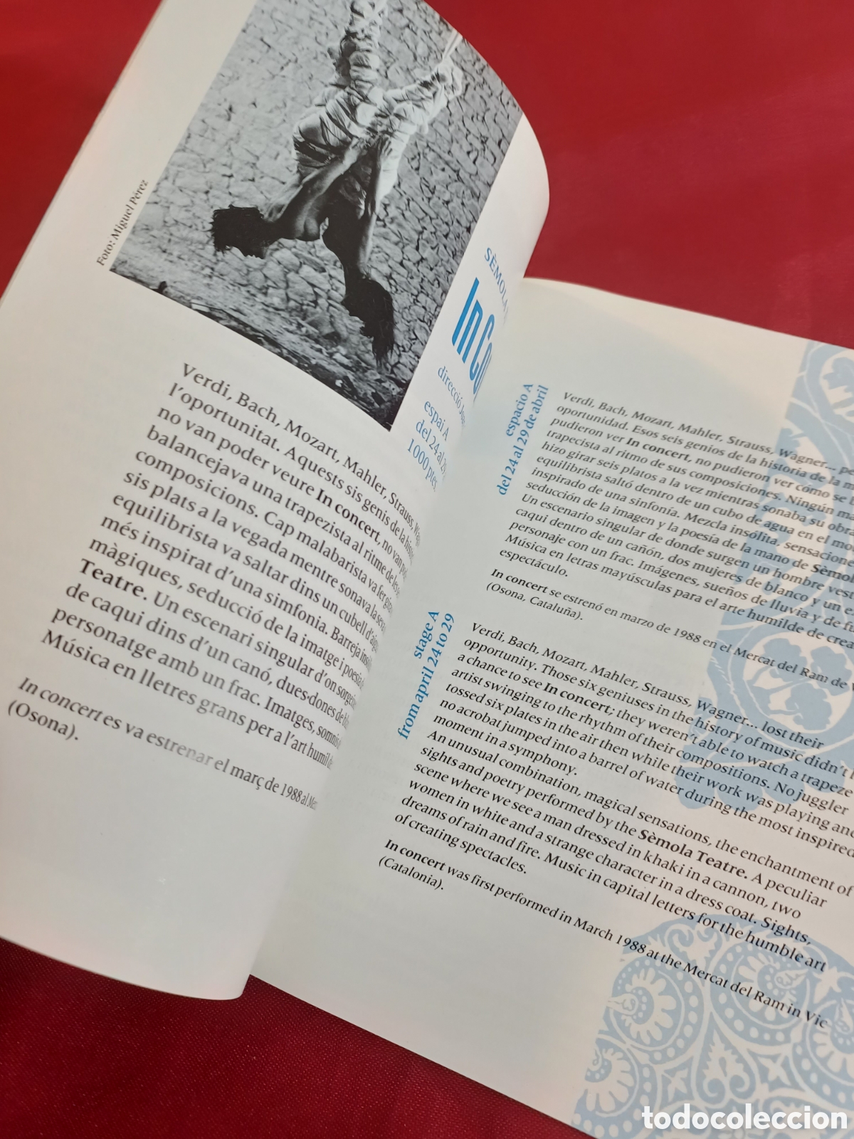 Libros: PROGRAMA MERCAT DE LES FLORS 90, (BARCELONA) - Foto 4