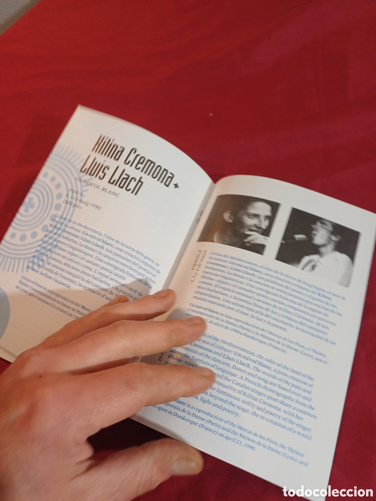 Libros: PROGRAMA MERCAT DE LES FLORS 90, (BARCELONA) - Foto 6