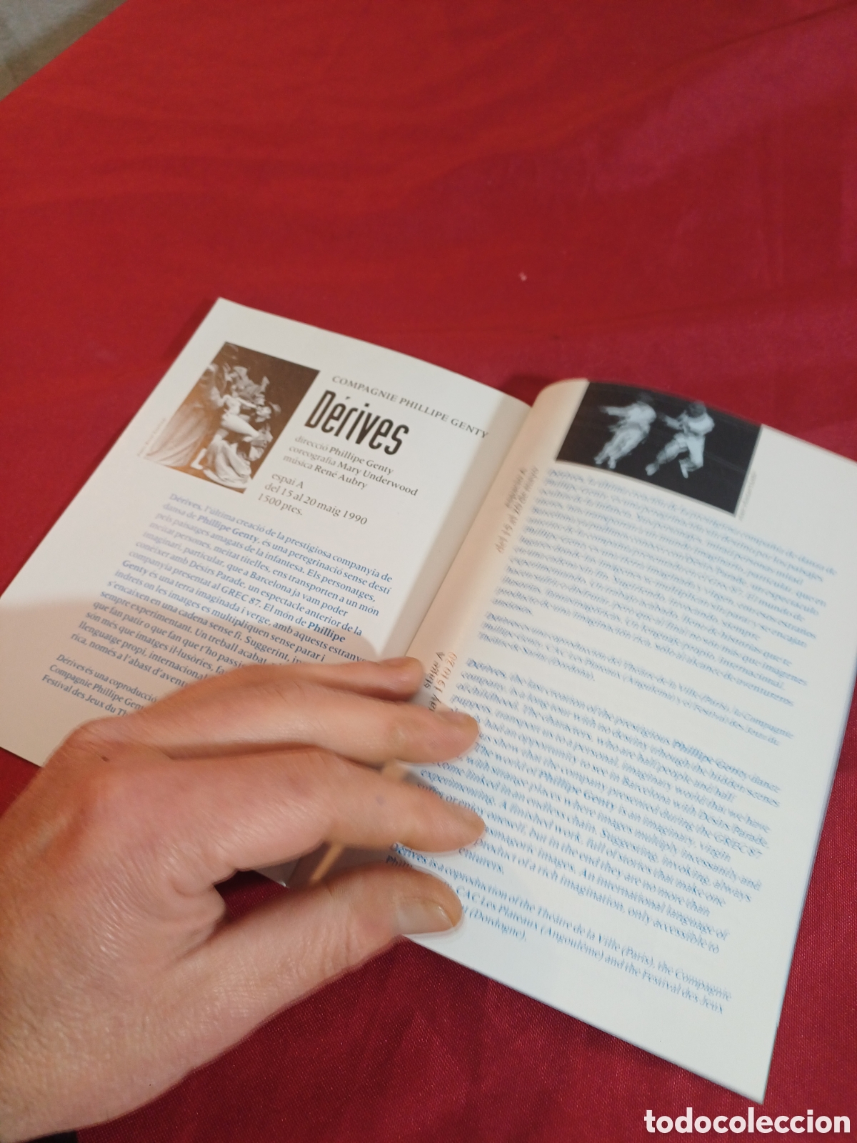 Libros: PROGRAMA MERCAT DE LES FLORS 90, (BARCELONA) - Foto 7